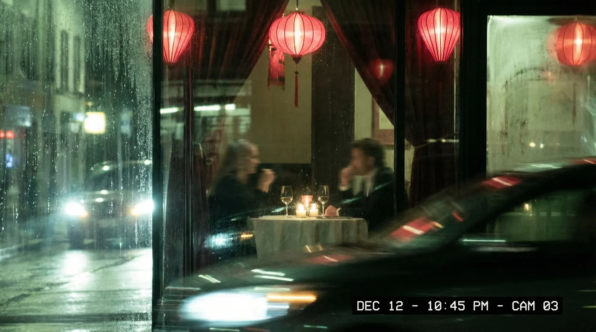 小宵虎南 - 餐厅密会偷拍照